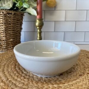 Cordon Bleu ClassicWhite BIA Bowl 6” X 2.5” FARMSTYLE Round Stoneware Minimalist